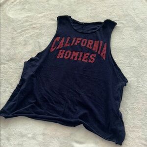 "California Homies" muscle tee